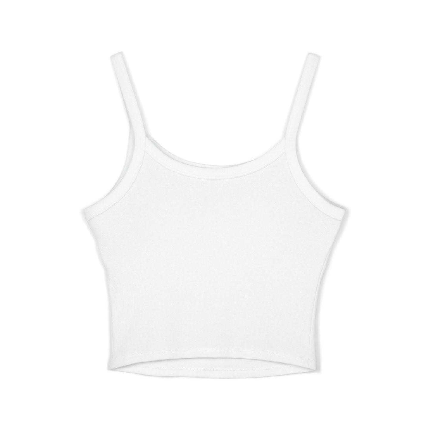 R&W Women's Monogram Crop Tank Top —Panda Women's Spaghetti Strap Graphic Tank