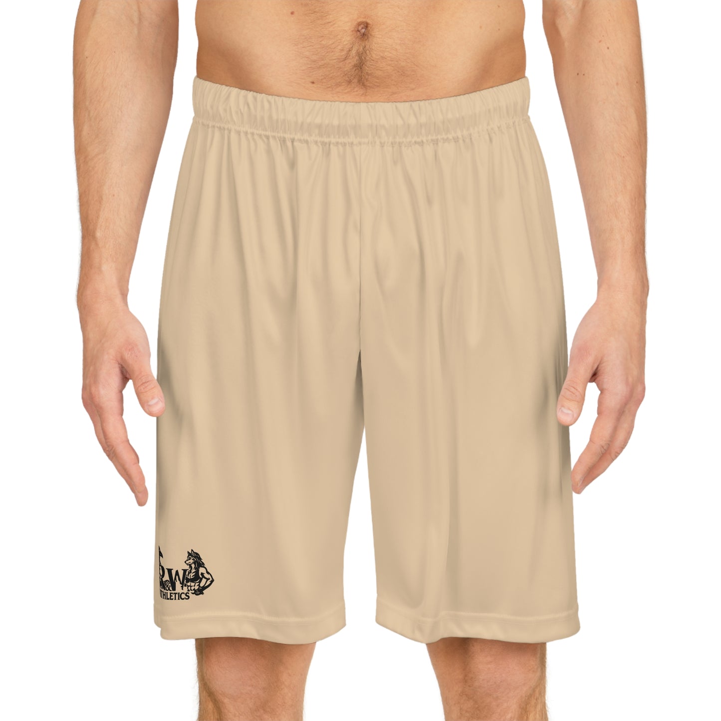 R&W Athletics Teamwork Logo Basketball Shorts—Dakar Dunes