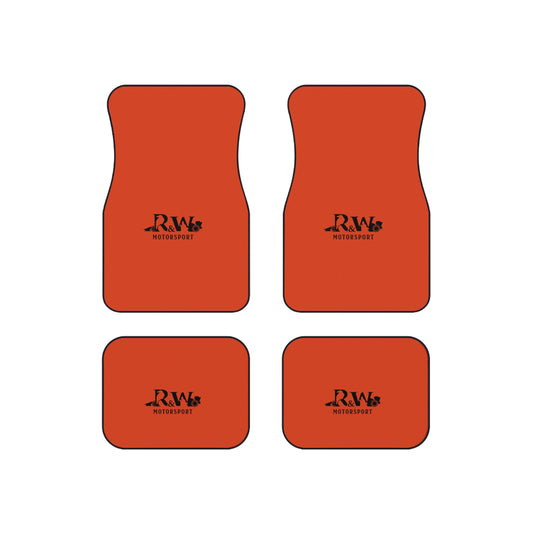 R&W Motorsport Car Mats (Rojo Rugiente I Set of 4)