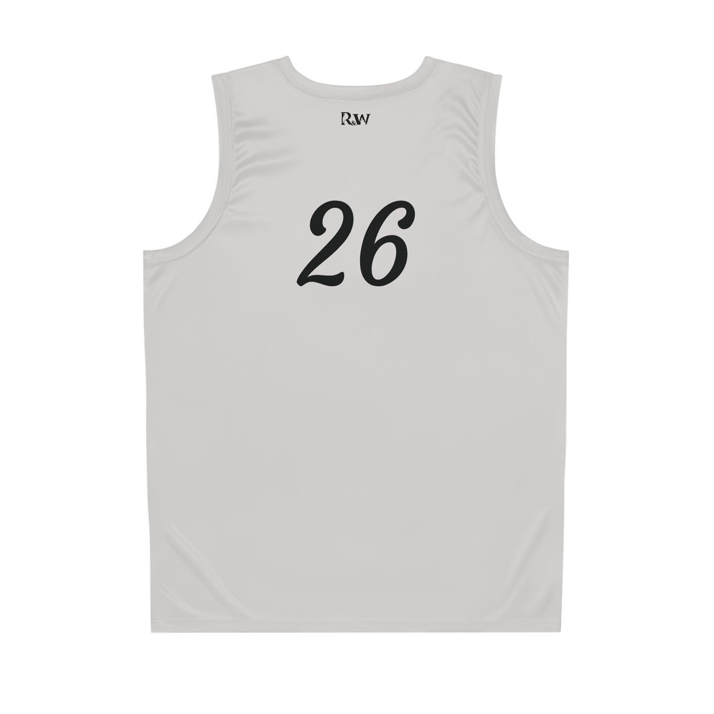 R&W Athletics "Tip Off" Basketball Jersey – Wolf Grey