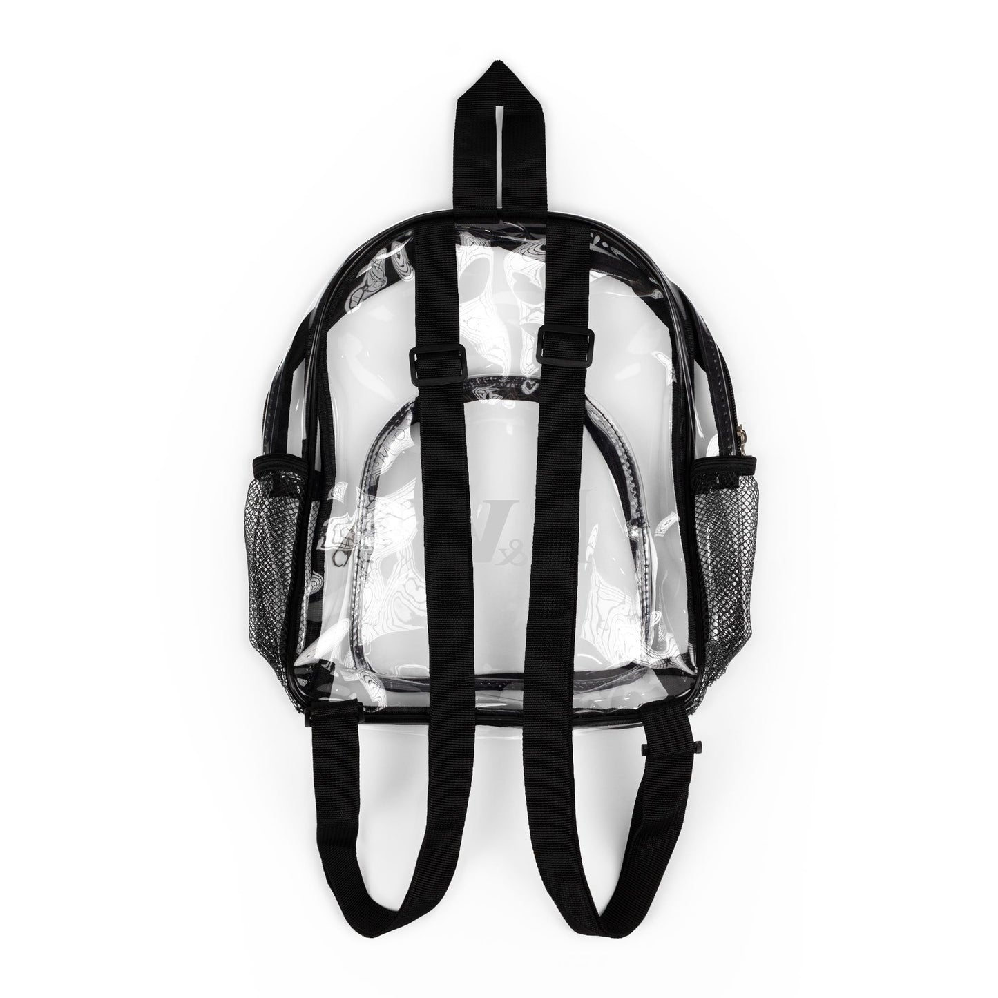 Clear Stadium Backpack — Transparent Security-Friendly School & Event Bag