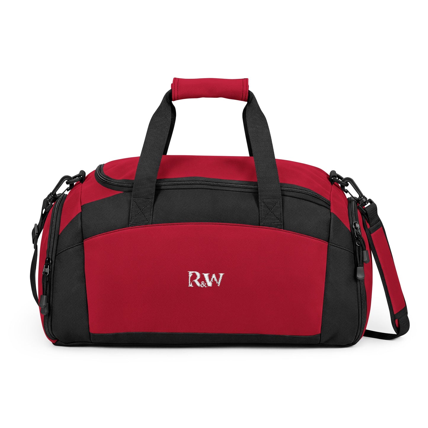 R&W Athletics Gym Bag — Durable Workout Duffle with Shoe & Gear Compartments