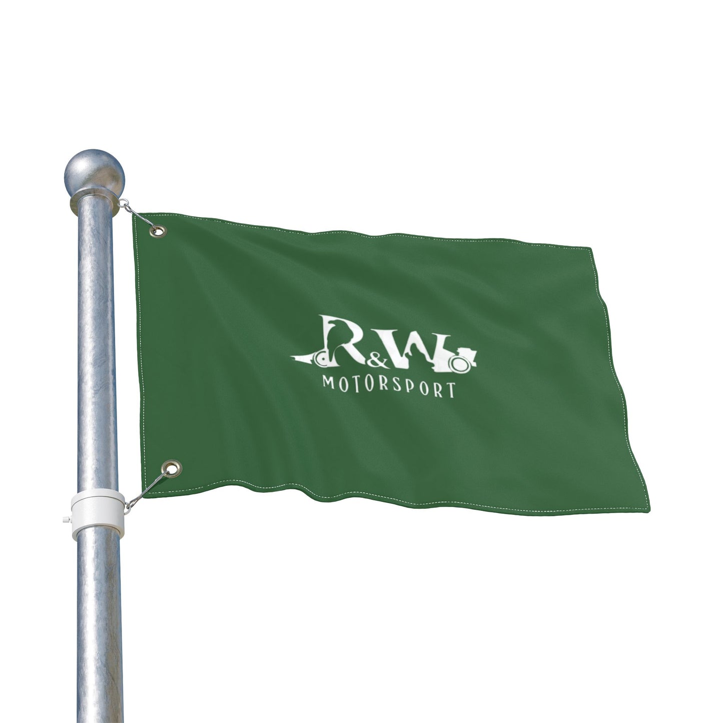 R&W Motorsport Team Flag (Verde Valiosa)