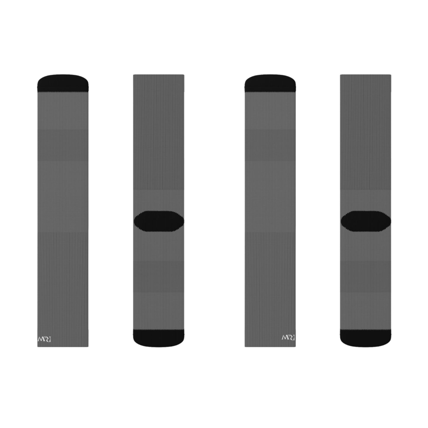 R&W Athletics Small Logo Socks - Asphalt Grey