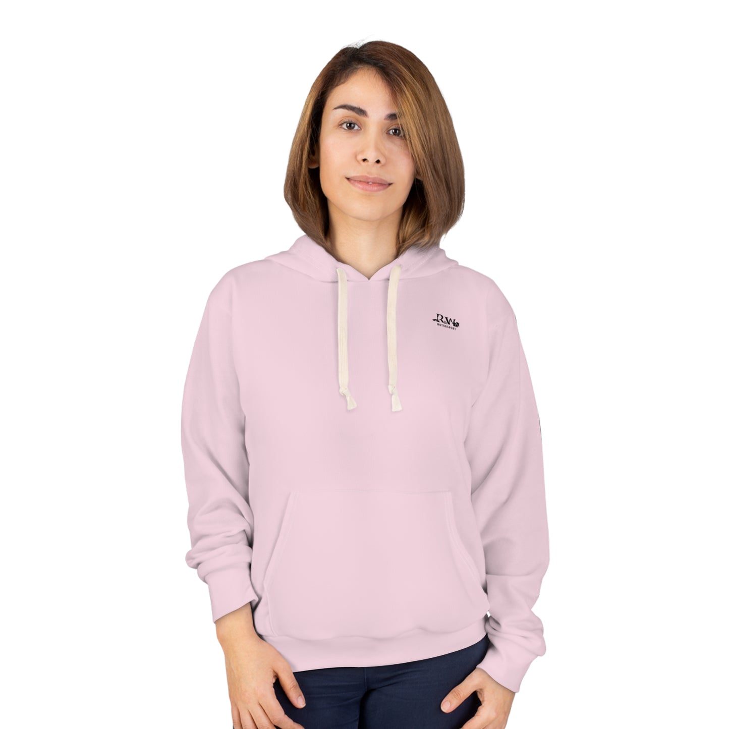 R&W Motorsport Minimalist Logo Hoodie (Performance Pink)