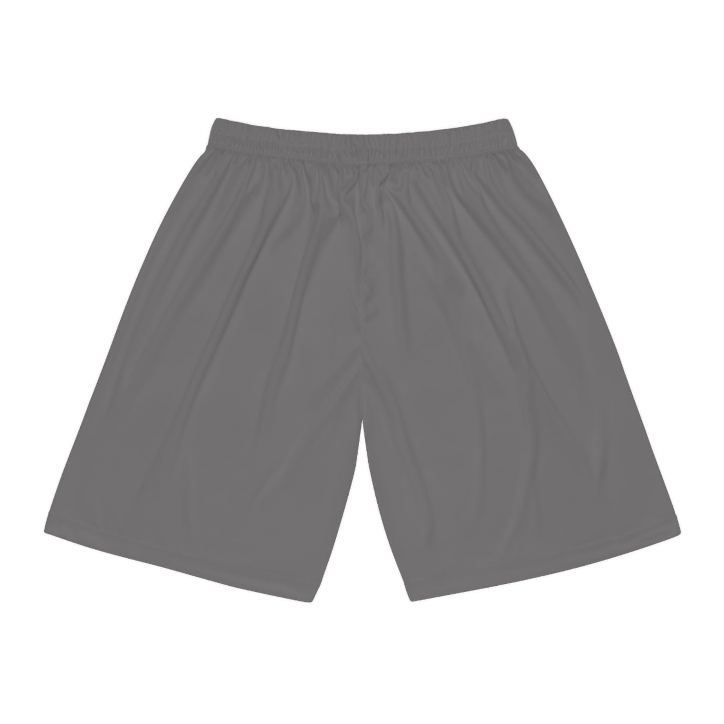 R&W Athletics Teamwork Logo Basketball Shorts—Asphalt Grey