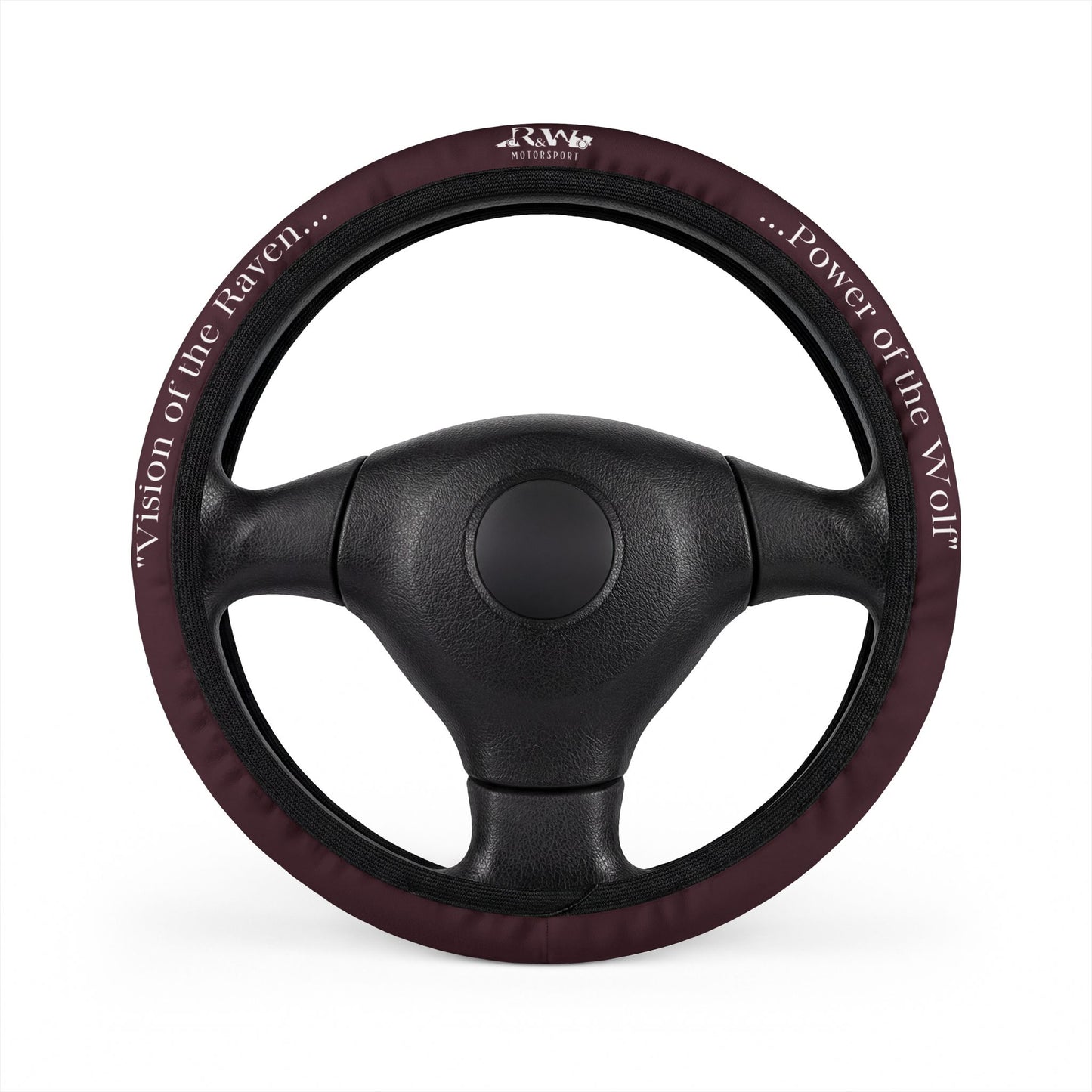 R&W Motorsport Team Motto "Vino Viejo" Steering Wheel Cover
