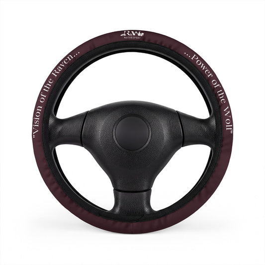 R&W Motorsport Team Motto "Vino Viejo" Steering Wheel Cover