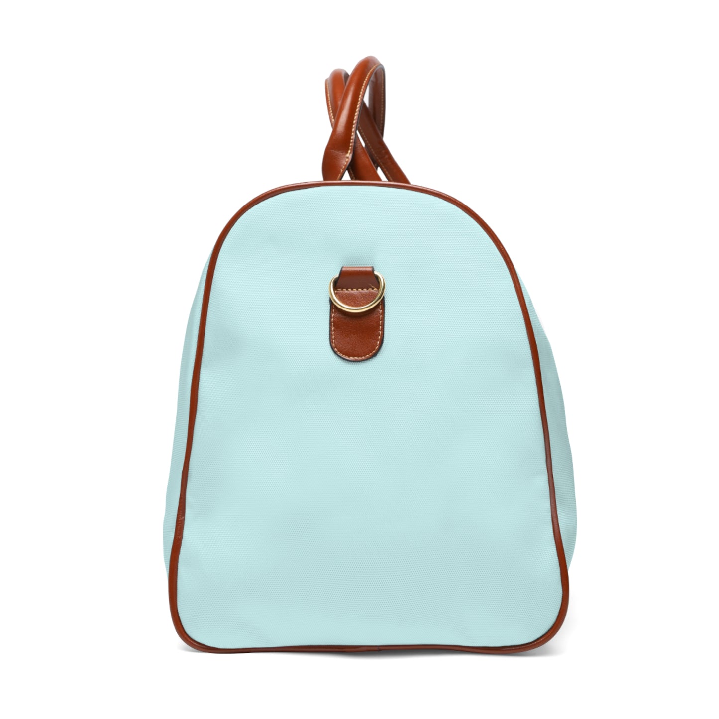 Copy of Monogram Waterproof Travel Duffle Bag – Bella Blanco with Brown Trim