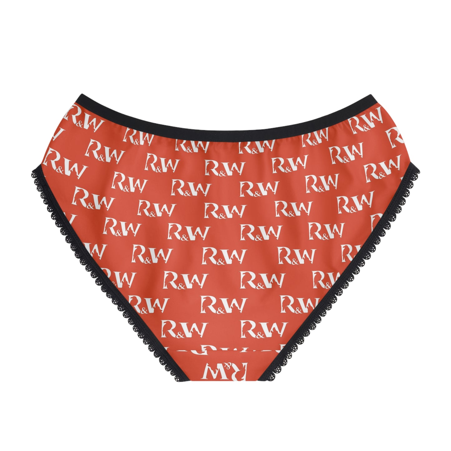 Women's Pattern Briefs — Rojo Rugiente II