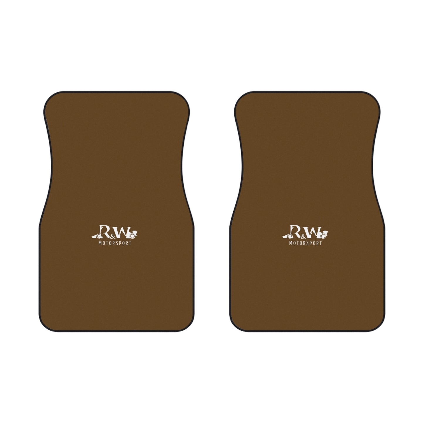 R&W Motorsport Front Car Mats – Maduro Marrón (Front Pair Only)