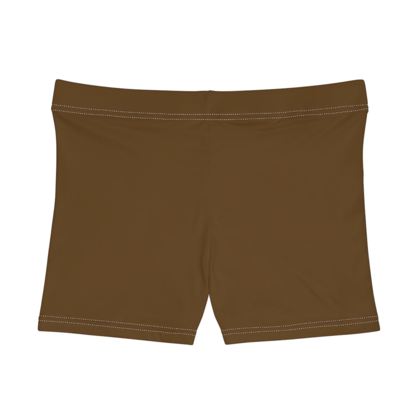 Women's Maduro Marrón Athletic Shorts — Comfortable Activewear