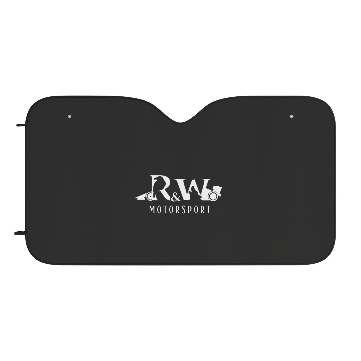 R&W Motorsport Car Sun Shade — "Tarmac Black"