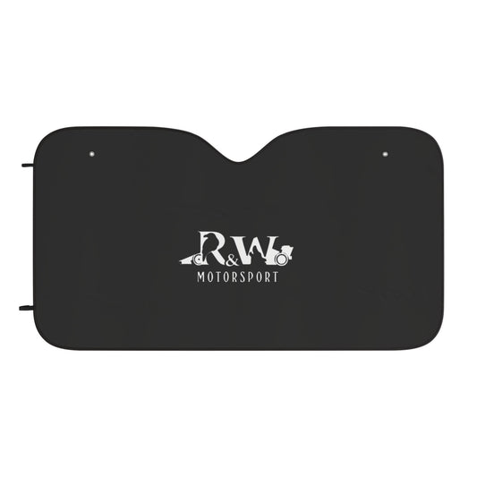 R&W Motorsport Car Sun Shade — "Tarmac Black"