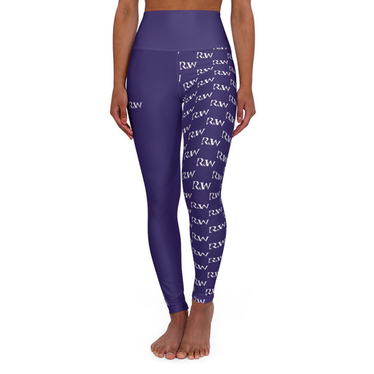 R&W Women's High-Waisted Yoga Leggings — Raven