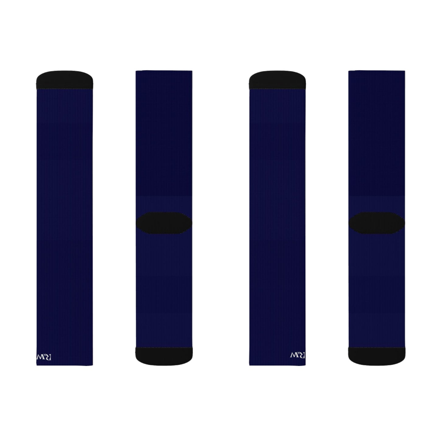 R&W Athletics Small Logo Socks - Noble Navy