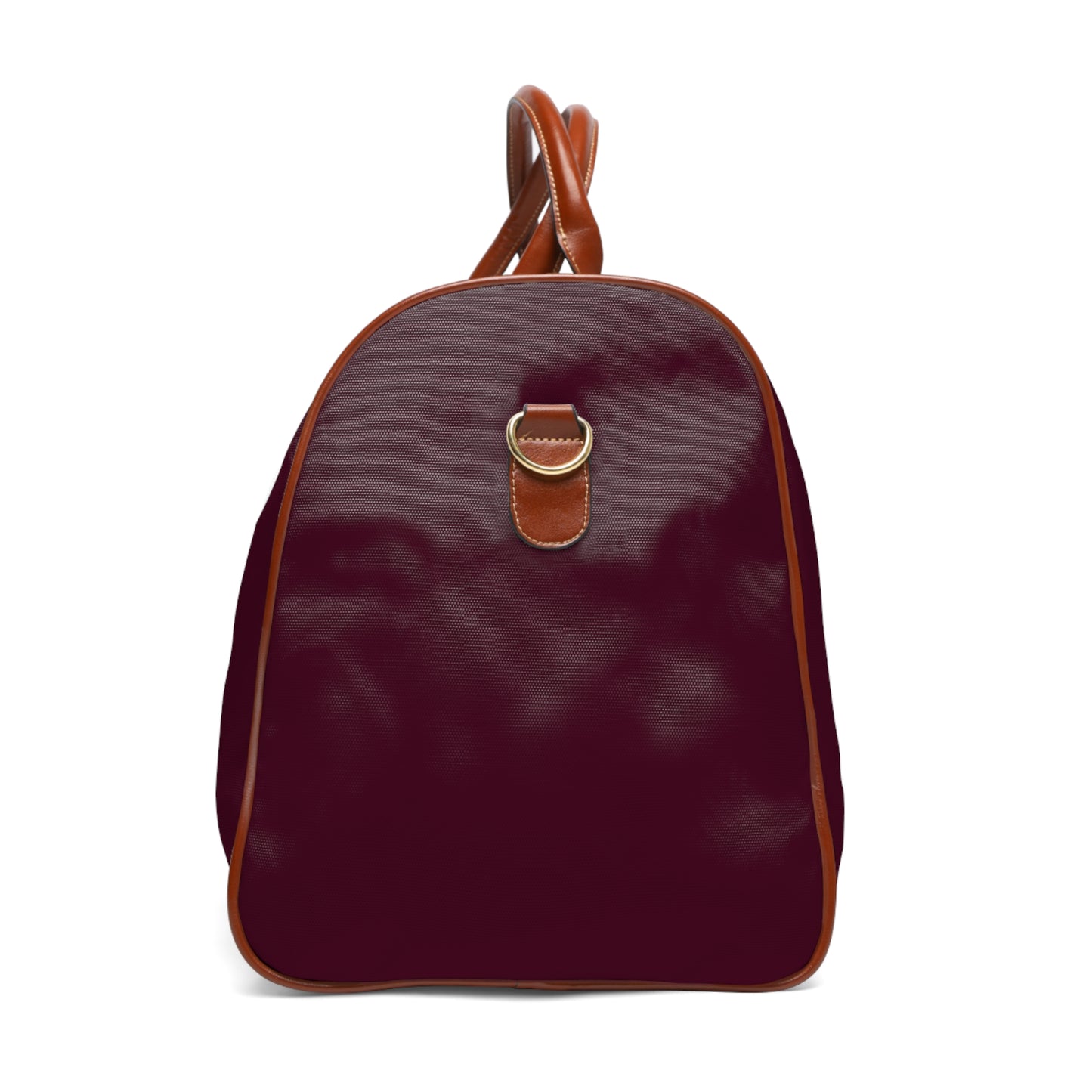 Monogram Waterproof Travel Duffle Bag – Vino Viejo with Brown Trim