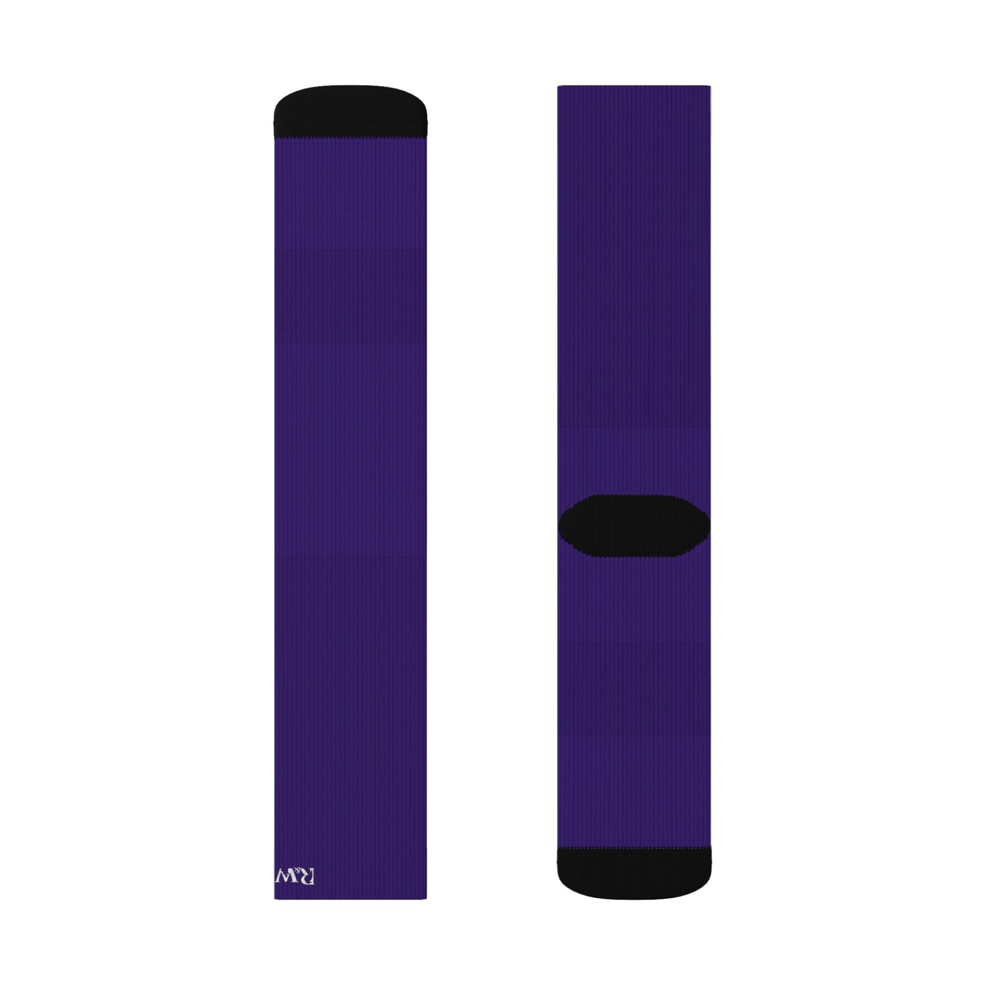 R&W Athletics Small Logo Socks - Raven