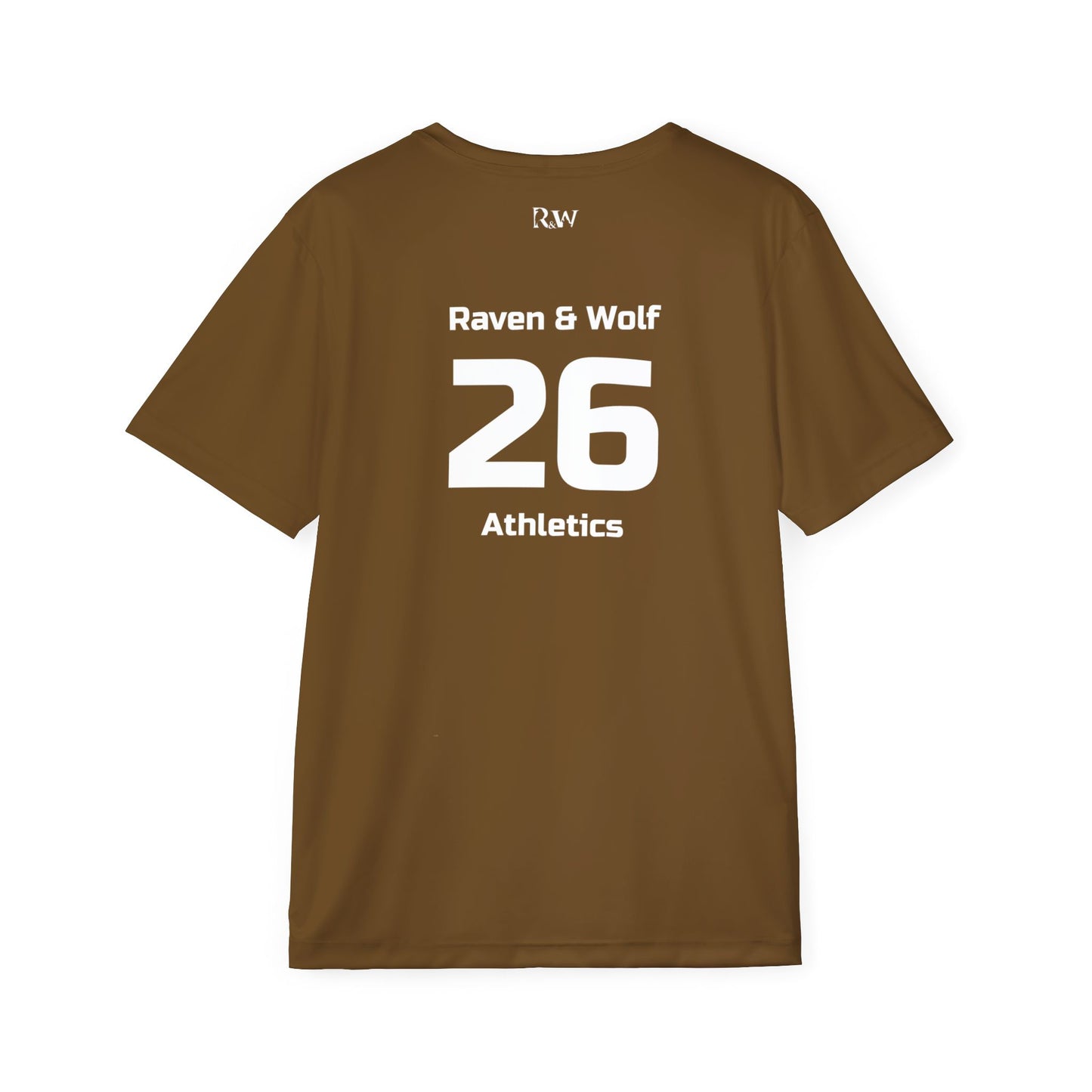 R&W Athletics "Kick Off" Football Shirt/Soccer Jersey - Maduro Marrón