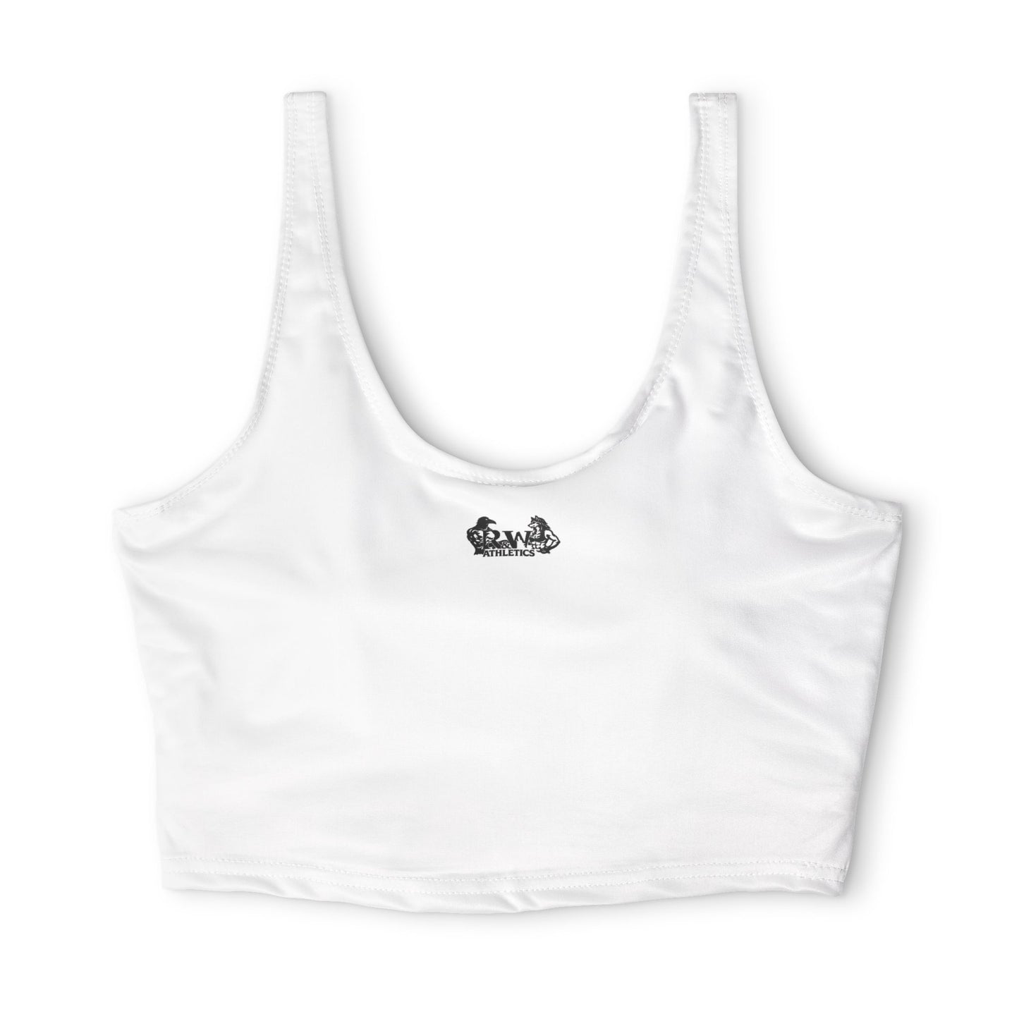 R&W Women's Monogram Sports Bra Athletic Top — Panda