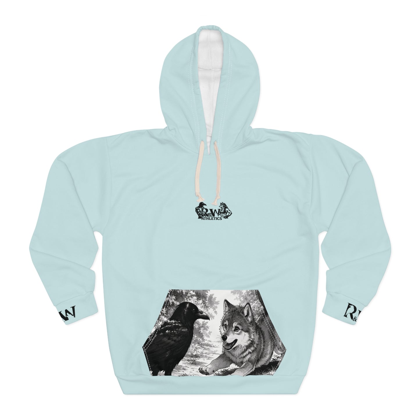 R&W Athletics Graphic Hoodie — "Origin Story" Horizon I Comic Panel Pullover
