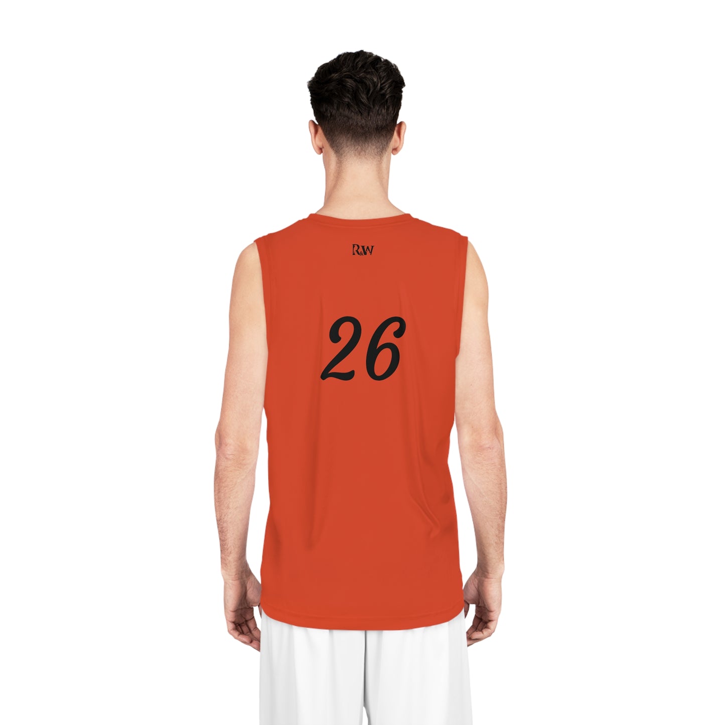 R&W Athletics "Tip Off" Basketball Jersey – Rojo Rugiente I