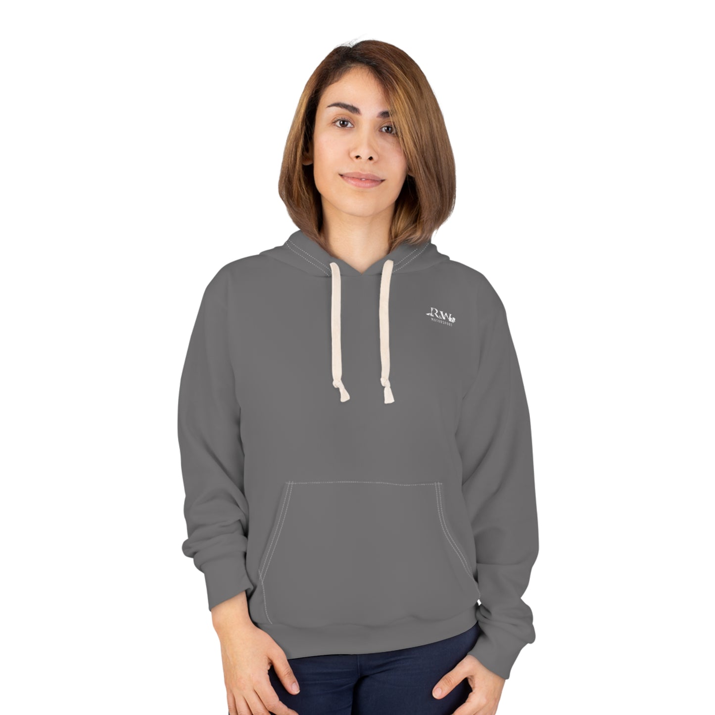R&W Motorsport Minimalist Logo Hoodie (Asphalt Grey)
