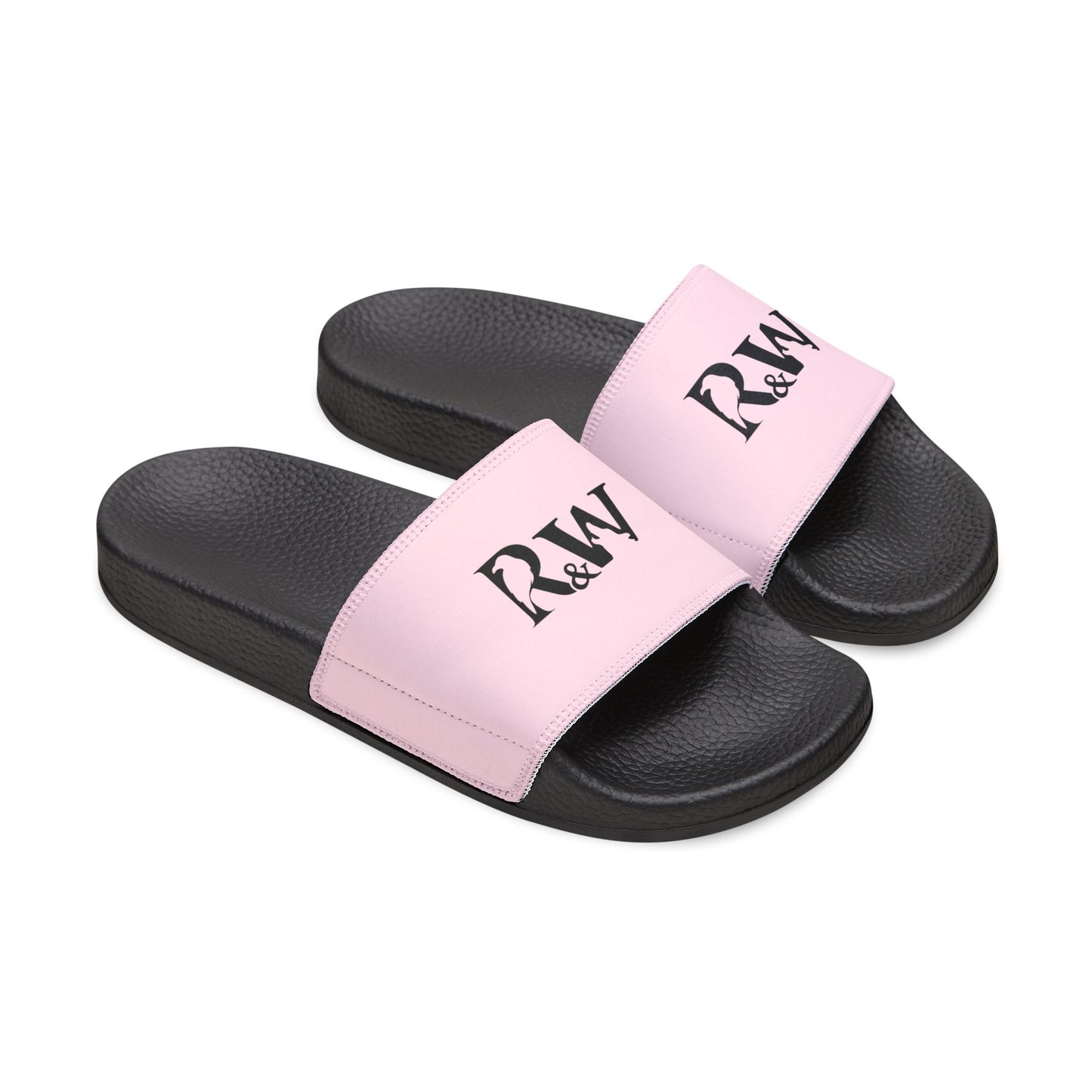 R&W Men's Slide Sandals — Performance Pink Casual Pool & Beach Slides