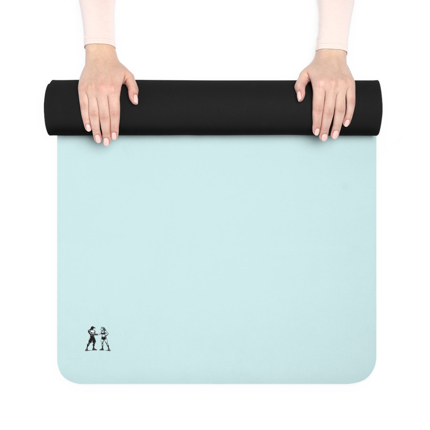 Rubber Yoga Mat — Minimal Horizon Yoga Mat