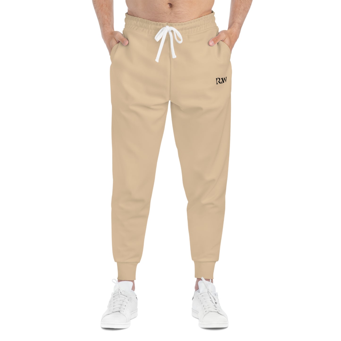 R&W Athletics Minimalist Logo Jogger Sweatpants (Dakar Dunes)
