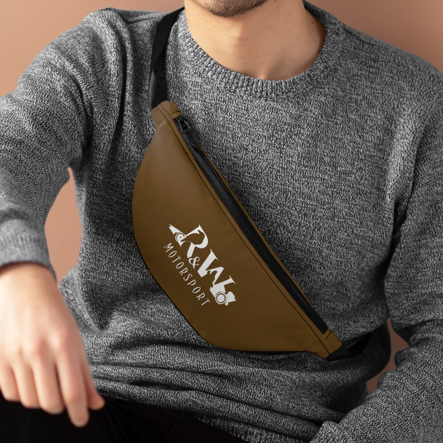 R&W Motorsport Fanny Pack — "Maduro Marrón"