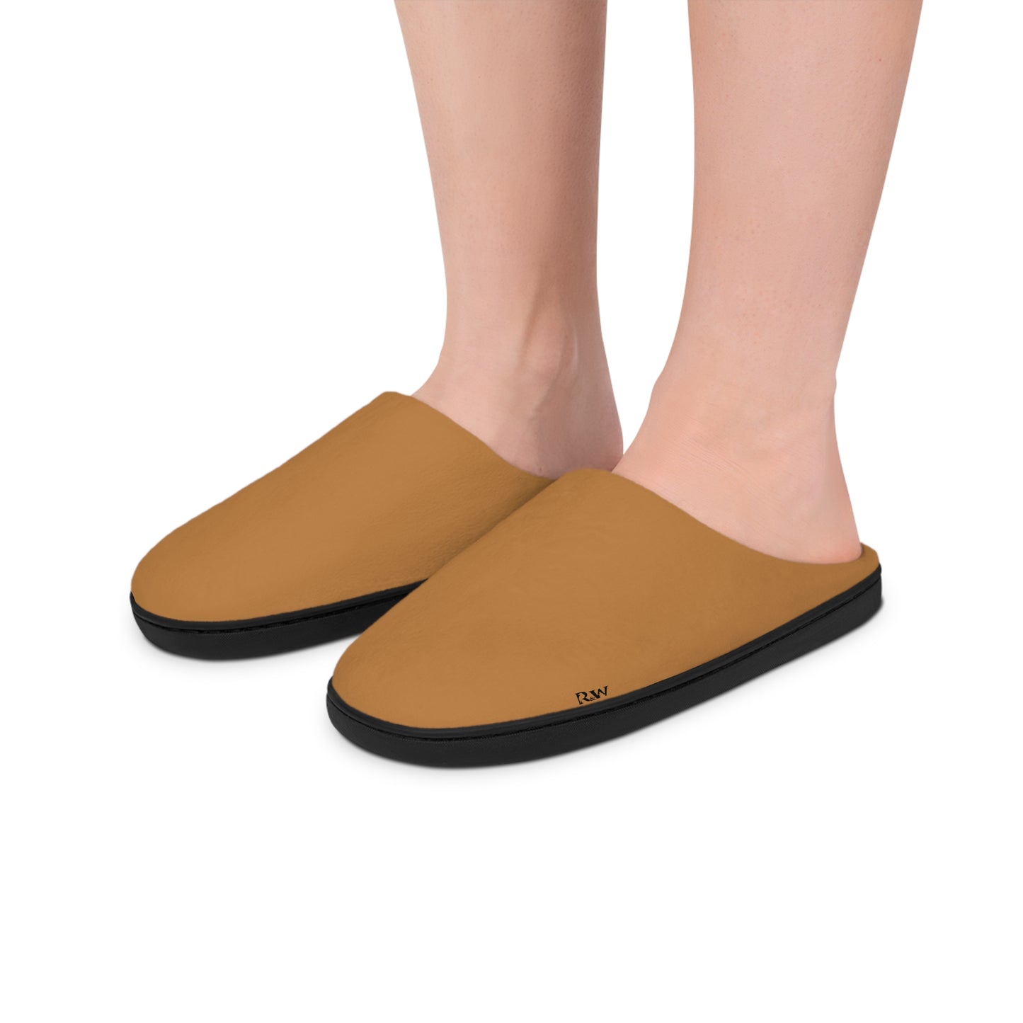 Indoor Slippers — Cuero Cómodo Small Logo Cozy House Shoes for Women