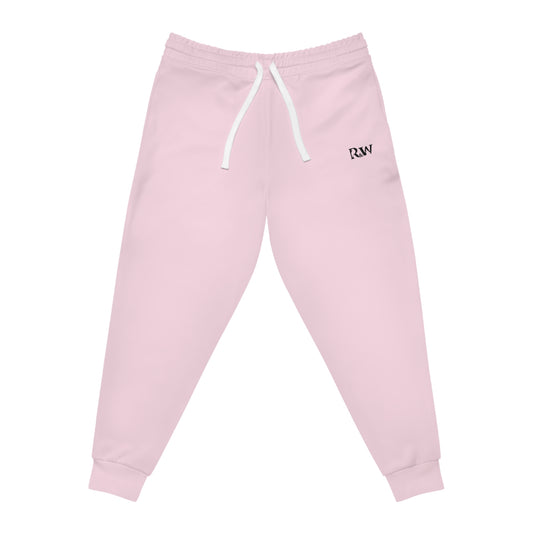R&W Athletics Minimalist Logo Jogger Sweatpants (Performance Pink)