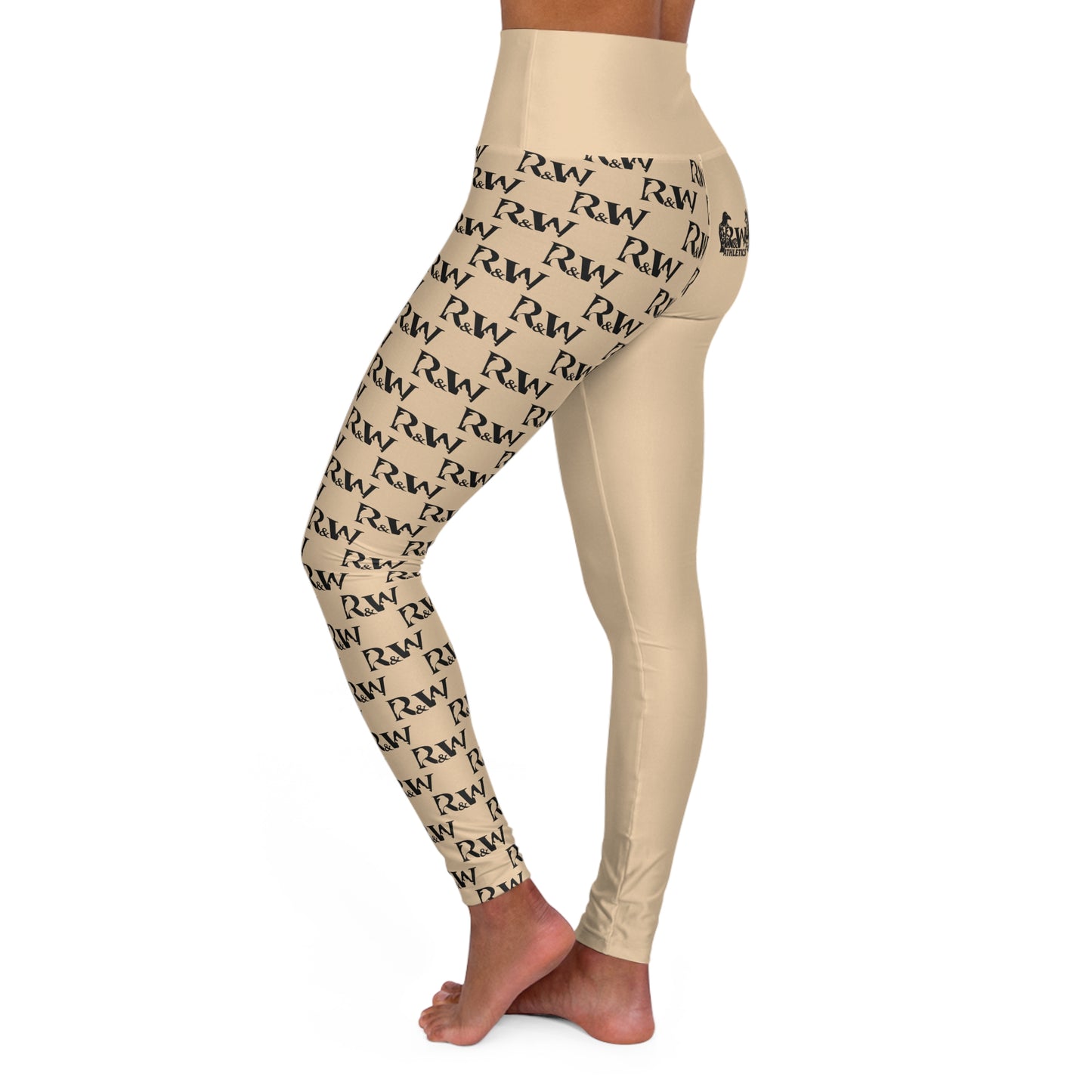R&W Women's High-Waisted Yoga Leggings — Dakar Dunes