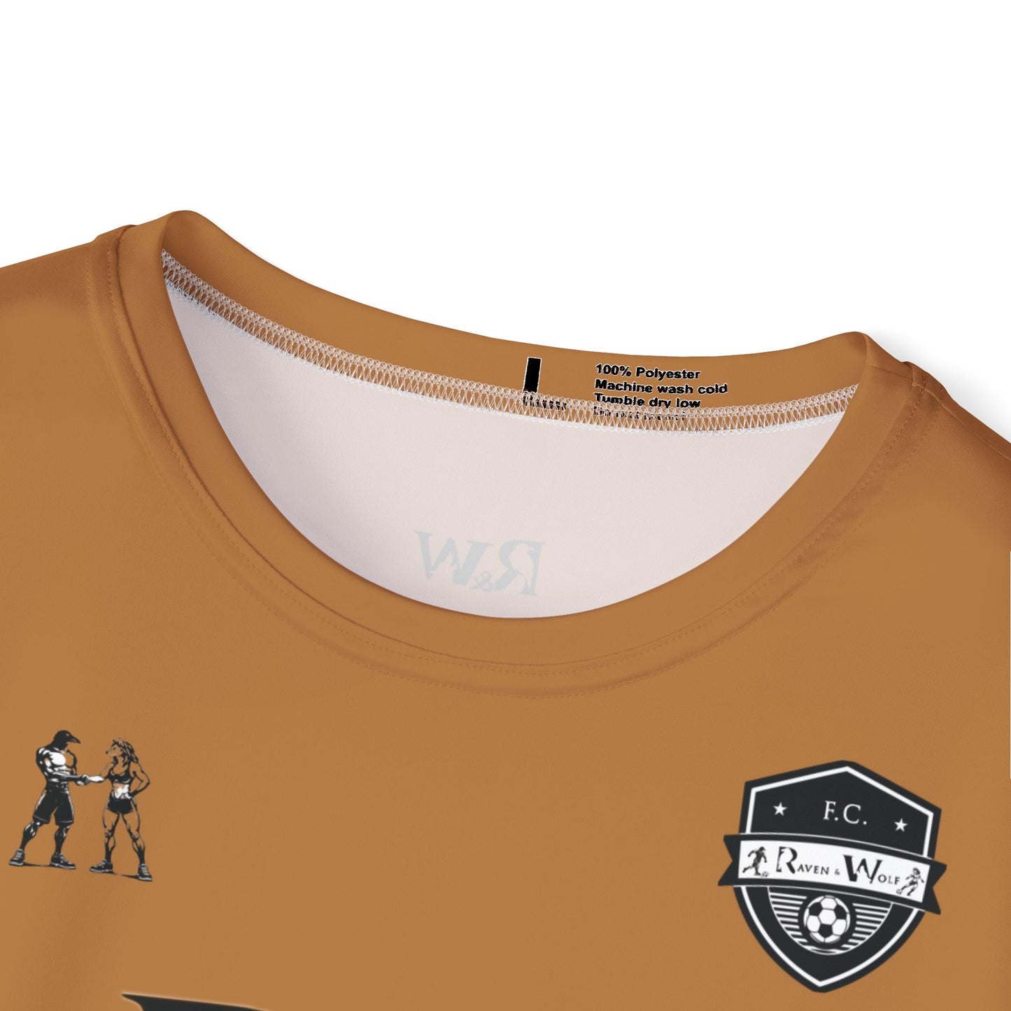 R&W Athletics "Kick Off" Football Shirt/Soccer Jersey - Cuero Cómodo