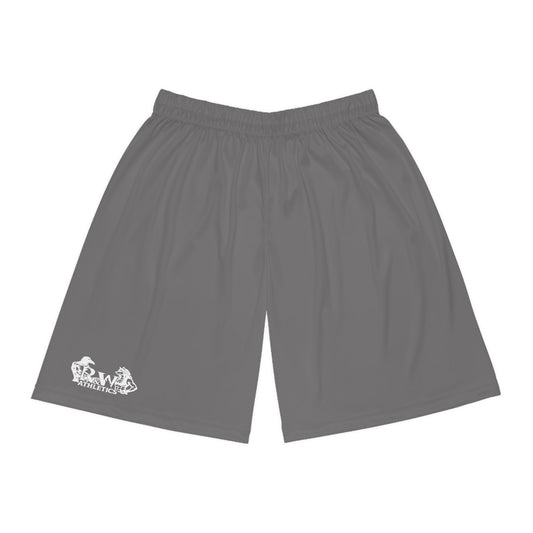 R&W Athletics Teamwork Logo Basketball Shorts—Asphalt Grey
