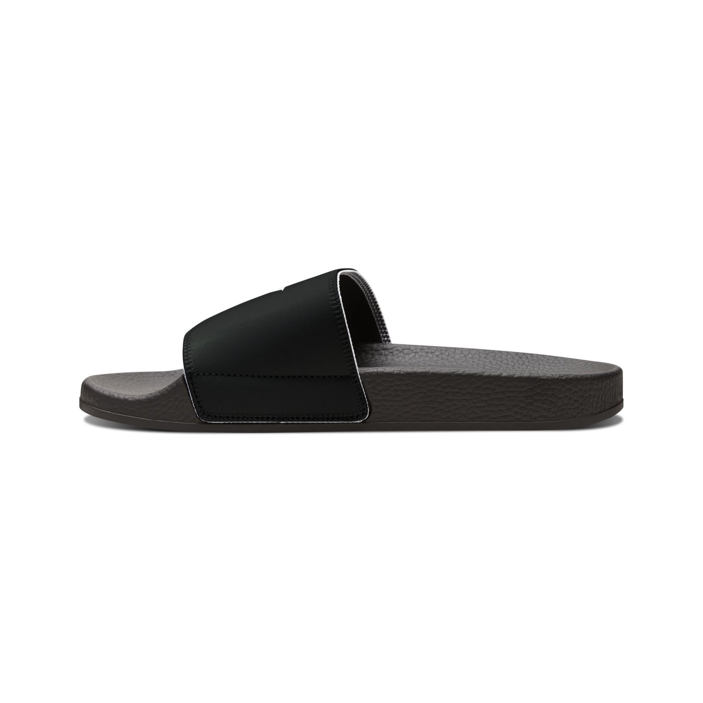 R&W Men's Slide Sandals — Tarmac Black Casual Pool & Beach Slides