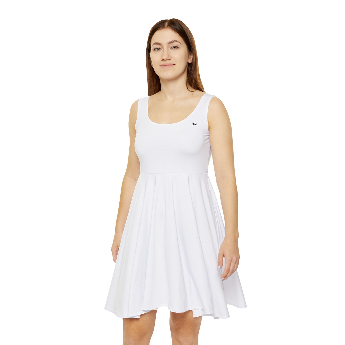 Panda Women's Skater Dress — Classic Scoop Neck A-Line Summer Dress