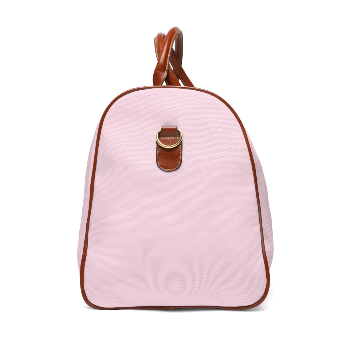 Monogram Waterproof Travel Duffle Bag – Performance Pink with Brown Trim