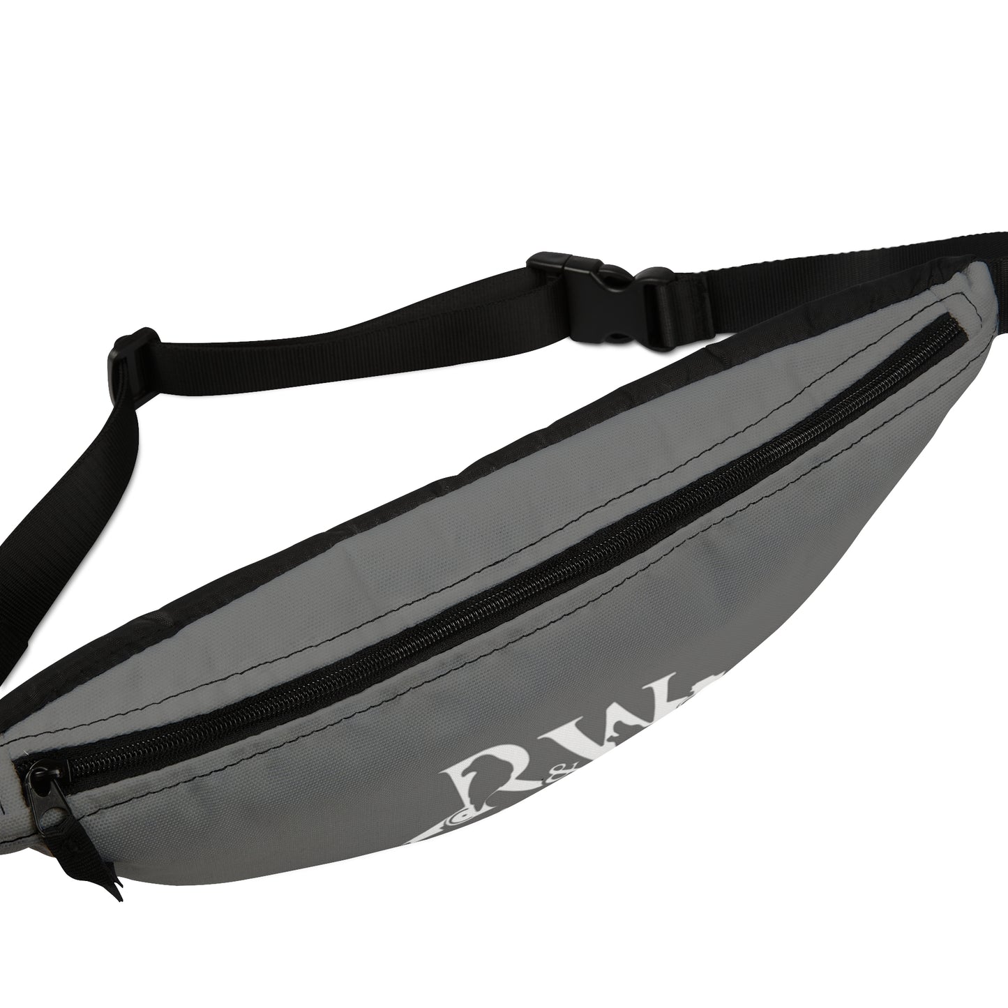 Motorsport Fanny Pack — "Asphalt Grey"