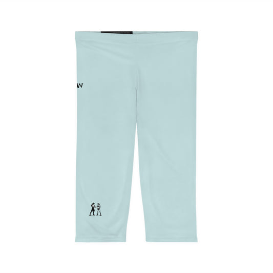 R&W Women's Capri Leggings — Minimalist Logo Horizon