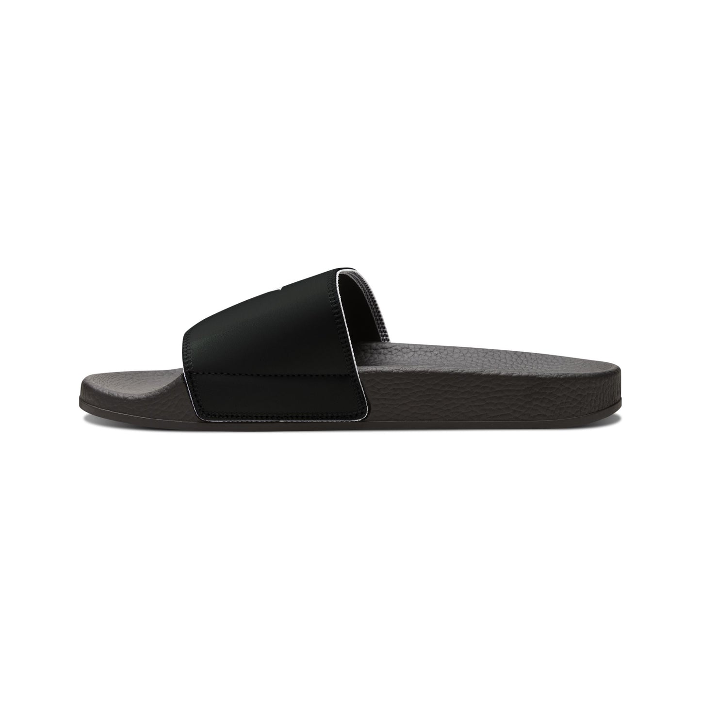 Women's Slide Sandals — Tarmac Black Casual Pool & Beach Slides