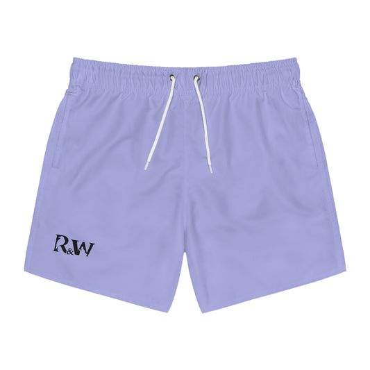 Mens Minimal Logo Swim Trunks — Amore II