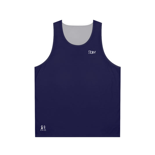 R&W Athletics Unisex Minimalist Tank Top — Noble Navy