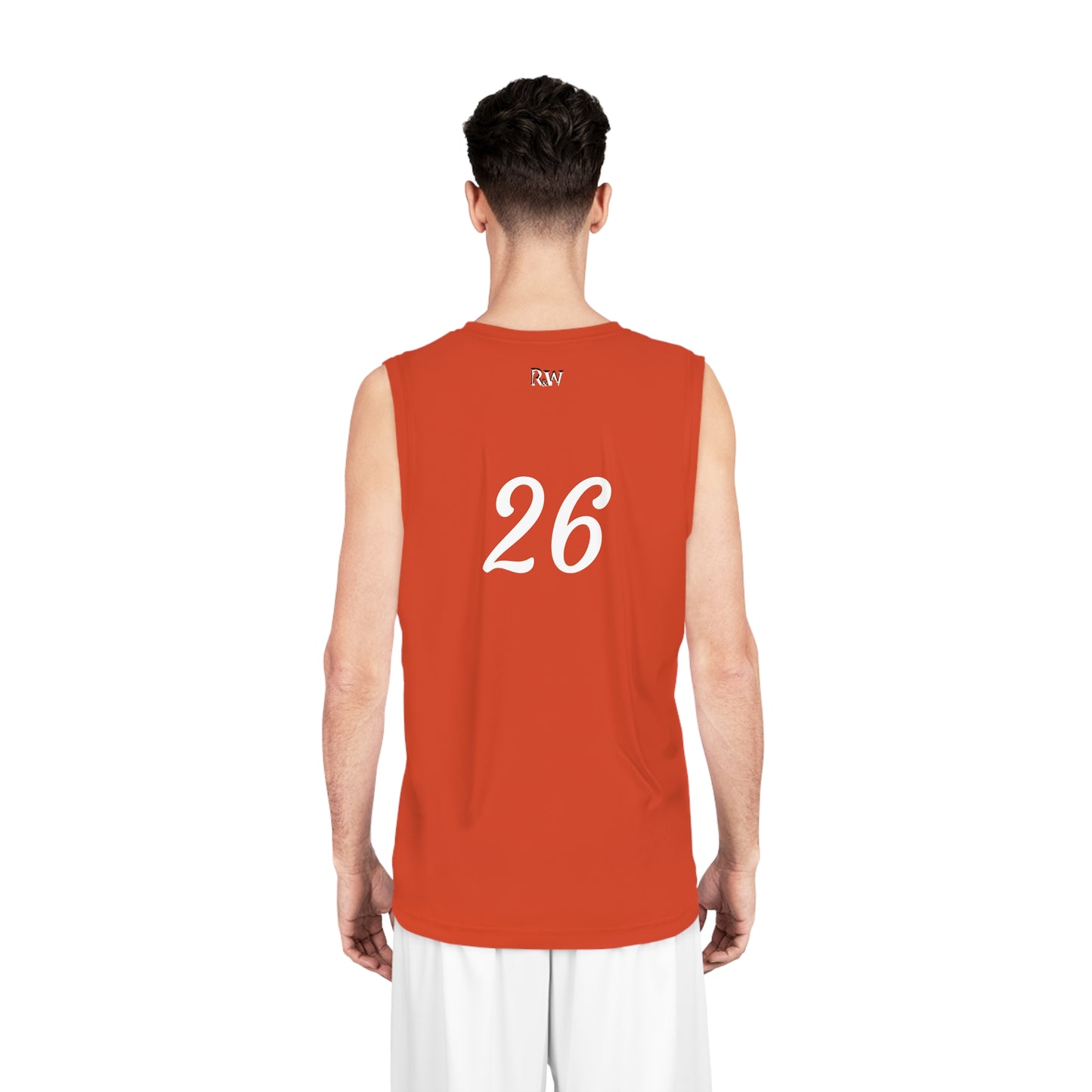 R&W Athletics "Tip Off" Basketball Jersey – Rojo Rugiente II