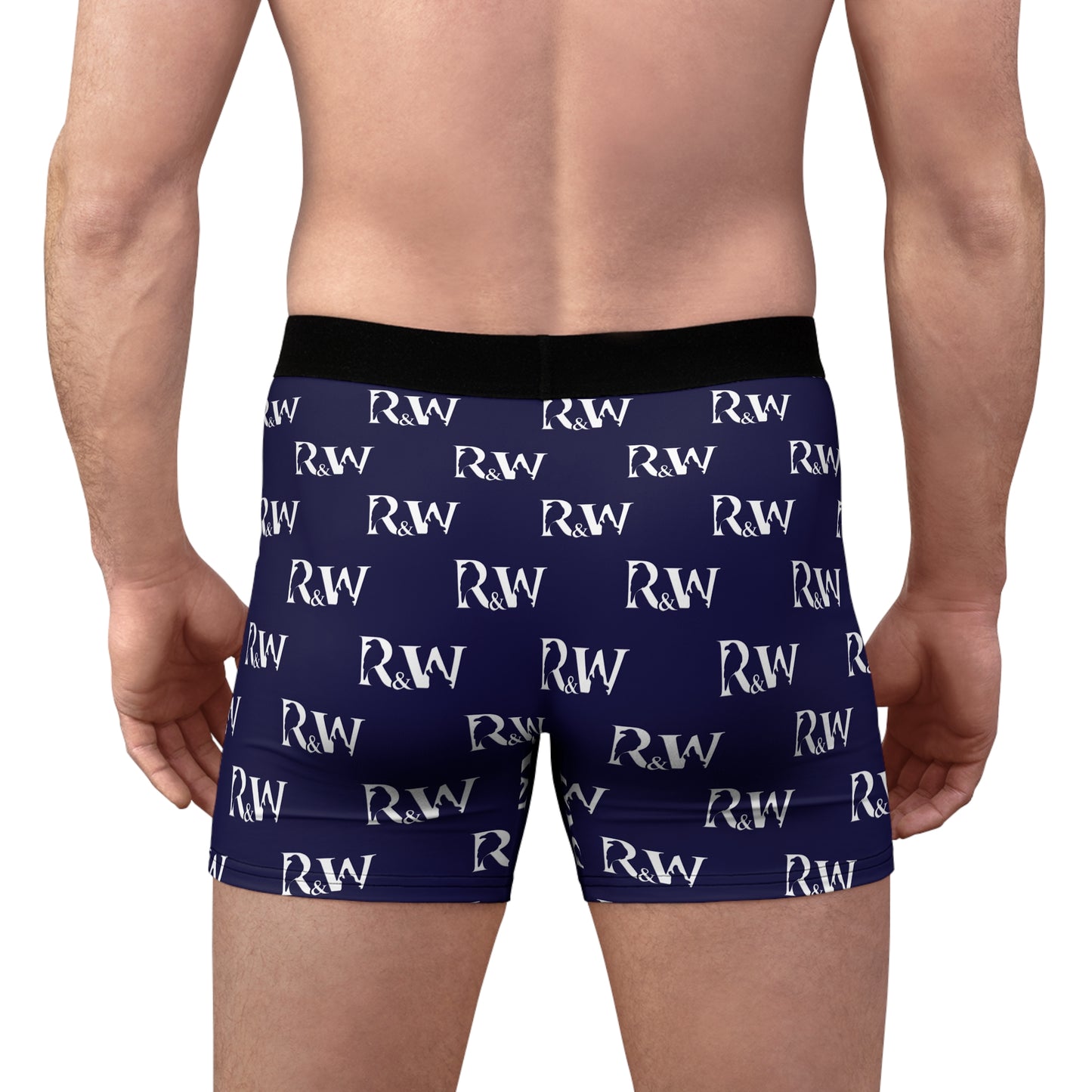 Men's Pattern Boxer Briefs — Noble Navy Men’s Underwear
