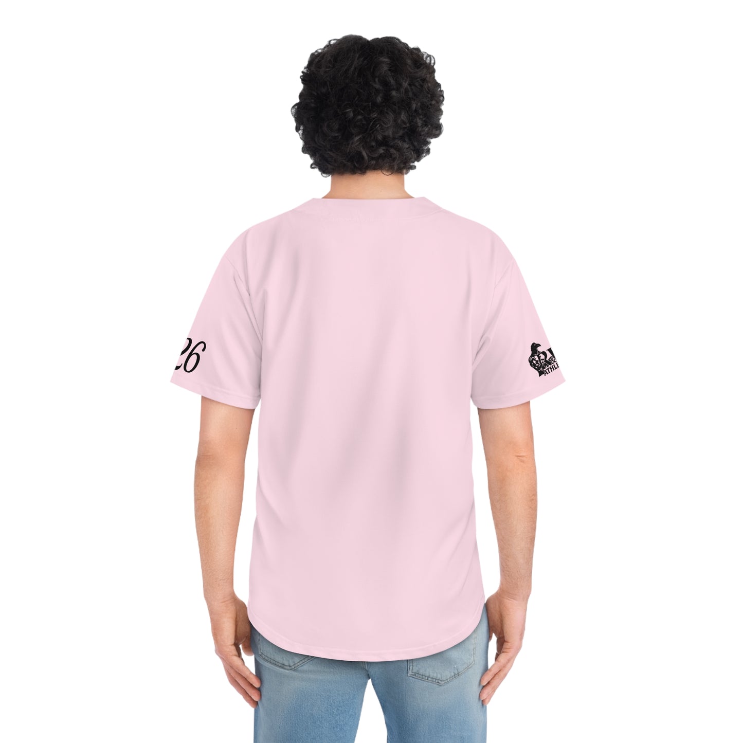 R&W Athletics Men's "Opening Day" Baseball Jersey — Performance Pink