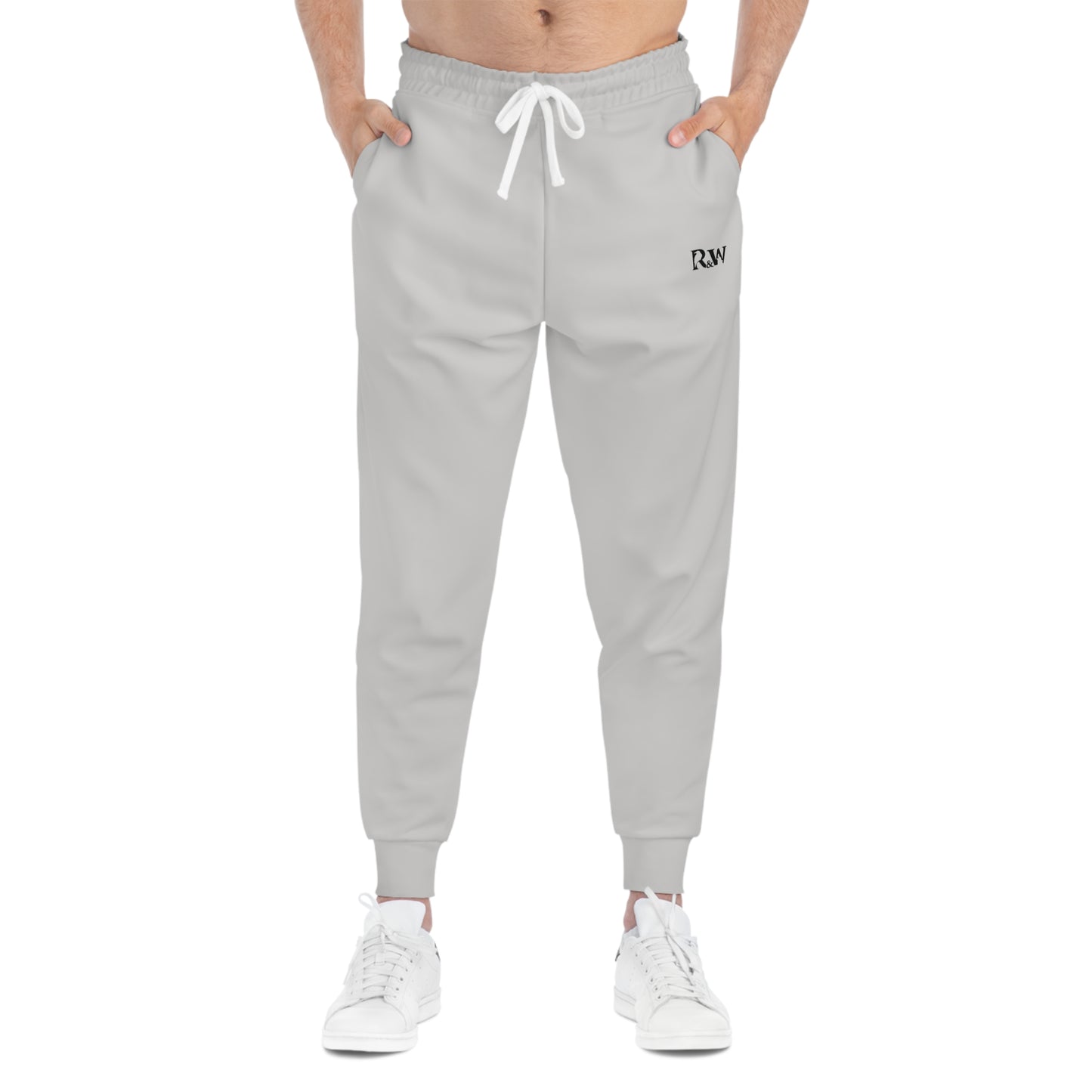 R&W Athletics Minimalist Logo Jogger Sweatpants (Wolf Grey)