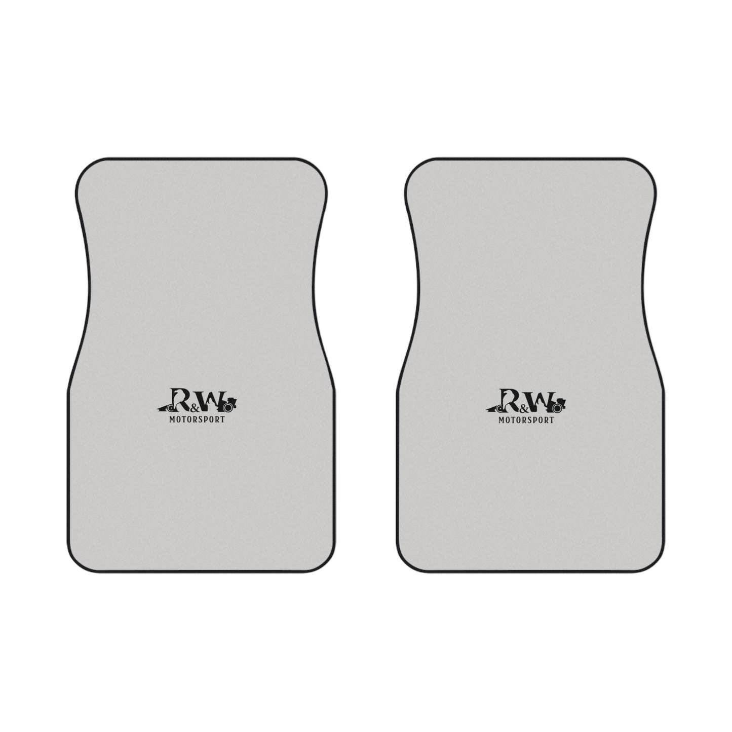 Motorsport Front Car Mats – Wolf Grey (Front Pair Only)