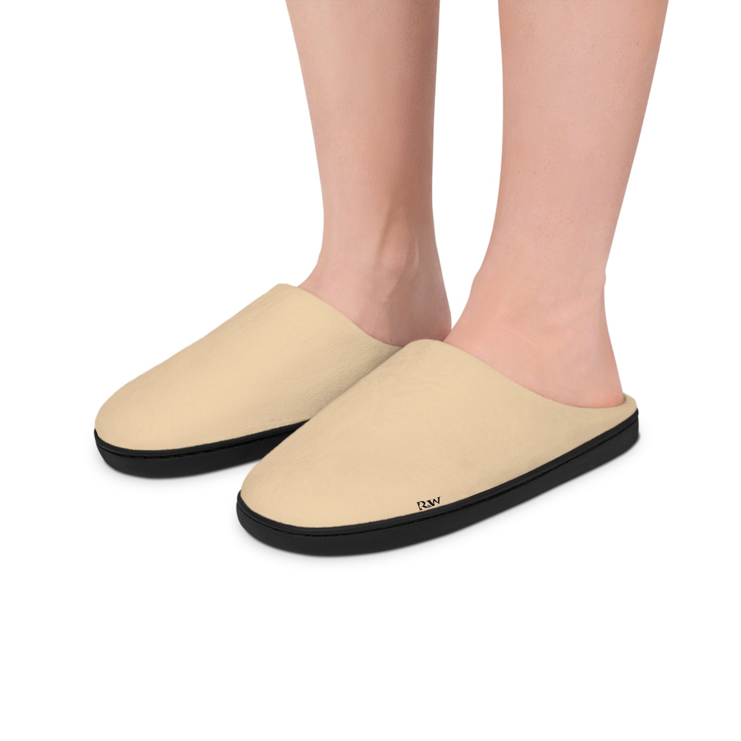 Indoor Slippers — Dakar Dunes Small Logo Cozy House Shoes for Women